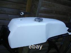 Classic Race Yamaha Rd / Tz 250 350 Glass Fibre Composite Fuel Petrol Tank & Cap