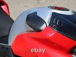 Cnc Racing Fuel Tank Slider Carbon For Ducati Panigale V4 / S / R 2018-2021