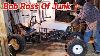 Custom Garden Tractor Go Kart Build Continues Throttle Linkage Fuel Tank Classic Hood Install