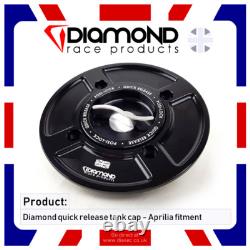 DIAMOND RACE PRODUCTS APRILIA RSV4 TANK CAP'11-'12 2011-2012 models