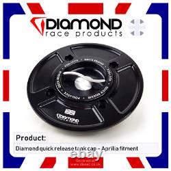 DIAMOND RACE PRODUCTS APRILIA RSV4 TANK CAP'13-'14 2013-2014 models