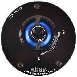 DRIVEN RACING HALO GAS FUEL CAP & BASE BLUE BMW S1000RR S1000R R Nine T