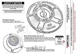 Diamond Race Prod. Quick Release Fuel Tank Cap Kawasaki Z800 13-14 2013 2017