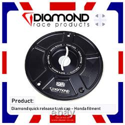 Diamond Race Products Quick Release Tank Fuel Cap For Honda Cbr600rr 2013'13