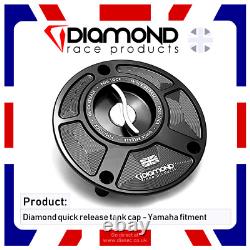 Diamond Race Products Yamaha Quick Release Tank Fuel Cap For Yzf R1 2008, 2009