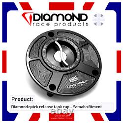 Diamond Race Products Yamaha Quick Release Tank Fuel Cap For Yzf R1 2012, 2013