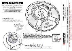Diamond Race Products Yamaha Quick Release Tank Fuel Cap For Yzf R1 2012, 2013