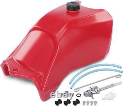Dirt Racing Fuel Tank Red Honda 1988-1992 Trx 300 2wd 17520-hc4-010za
