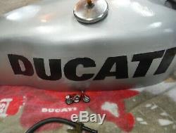 Ducati GAS/FUEL TANK Bevel 250 350 Single AHMRA Racing Sebring Scrambler -Fiber