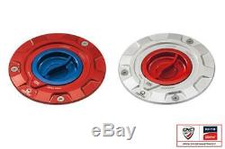 Ducati Panigale V4 S CNC RACING Pramac Limited Edition Fuel Tank Cap Red-Blue