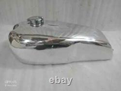 Ducati VIC Camp Cafe Race Aluiminum Polish Gas Fuel Petrol Tank Custom +cap