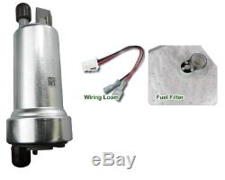 F90000262 400LPH UNIVERSAL RACING IN TANK FUEL PUMP With INSTALLATION KIT