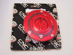 FUEL TANK CAP FAST OPEN CNC RACING for Ducati TS3213R Red