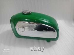 Fit For BMW R75 5 Toaster Painted Racing Green Tank With Chrome Side Plate