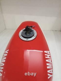Fit For YAMAHA TZR TZR250 Aluminum Red & White Race Spec Tank Moto GP Light