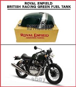 Fits Enfield BRITISH RACING GREEN Petrol Gas Fuel Tank for Continental GT 650