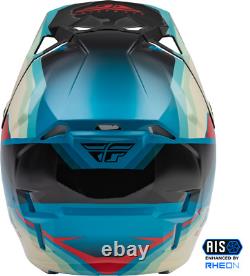 Fly Racing Formula Cp Rush Helmet Black/stone/dark Teal Lg