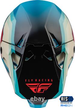 Fly Racing Formula Cp Rush Helmet Black/stone/dark Teal Lg