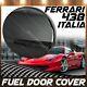 For 2010-2015 Ferrari 458 Italia Spider Carbon Fiber Gas Fuel Door Cover Overlay