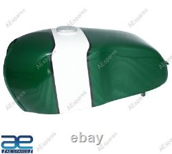 For Honda CB350 Cafe Racer Clubman Racing Custom Green Painted Gas Fuel Tank GEc