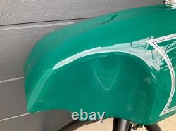 For Legendary Matchless G50 racing AL fuel petrol tank with an older repair