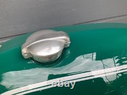 For Legendary Matchless G50 racing AL fuel petrol tank with an older repair