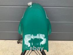 For Legendary Matchless G50 racing AL fuel petrol tank with an older repair