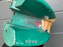 For Legendary Matchless G50 racing AL fuel petrol tank with an older repair