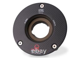 Fuel Tank Cap Flange Carbon Cnc Racing Pramac For Ducati Streetfighter 848 2012