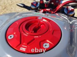 Fuel Tank Cap Flange Gear Cnc Racing For Ducati Monster 1100 Evo 2012-13