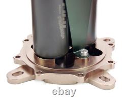 Fuji Racing Billet Twin Fuel Pump Anti Surge Tank 1.2L & 2x 340LPH Fuel Pumps