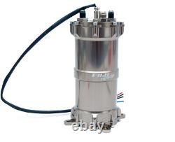 Fuji Racing Billet Twin Fuel Pump Anti Surge Tank 1.2L & 2x 340LPH Fuel Pumps