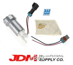 GENUINE WALBRO / TI E85 RACING FUEL PUMP F90000267 450LPH IN-TANK With INSTALL KIT