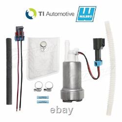 GENUINE WALBRO/TI F90000285 525LPH HELLCAT E85 Fuel Pump + Install Kit