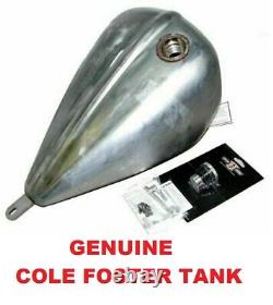 Genuine Cole Foster EFI Bobber Gas Fuel Tank Lucky Fcker Harley Softail 00-11