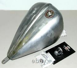 Genuine Cole Foster EFI Bobber Gas Fuel Tank Lucky Fcker Harley Softail 00-11