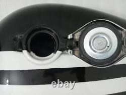 Honda CB550 Steel Black Painted with Racing Stripes Fuel Petrol Tank 1974 Model