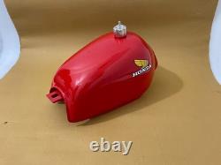Honda MR250 MR 250 1976 Model Red Painted Aluminum Petrol Fuel Gas Tank +Cap