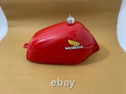 Honda MR250 MR 250 1976 Model Red Painted Aluminum Petrol Fuel Gas Tank +Cap