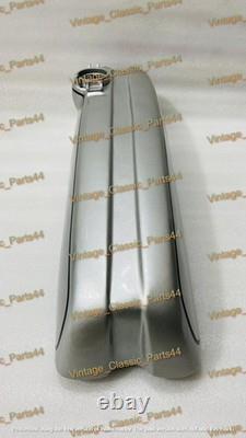 Honda cr110 50cc Racing Motorcycle Steel Silver Painted Fuel Tank 1962-1963