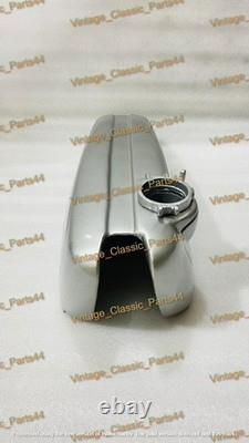 Honda cr110 50cc Racing Motorcycle Steel Silver Painted Fuel Tank 1962-1963