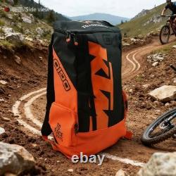 KTM Waterproof Motorcycle Bag Racing Backpack, Motorbike Oil Fuel Tank, New UK