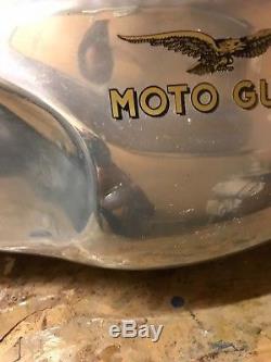 Moto Guzzi Aluminium Cafe Race Fuel Tank. Rare. Suite 1100 injected Tonti frame