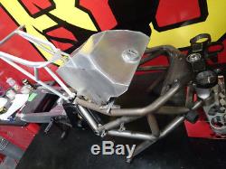 Motorcycle Full Moto2 Racing Project Handmade Frame Steel + Fuel Tank, Fuel Pump