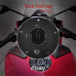 Motorcycle Racing Carbon Fiber Gas Fuel Tank Caps for Honda CB400 CB500S CB750