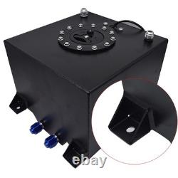 Munirater 5 Gallon Universal Fuel Cell Tank Aluminum Polished Race Street Drift
