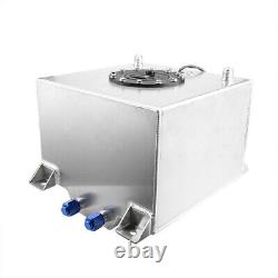 NEW 5 Gallon 20L Aluminum Racing Drift Fuel Cell Tank With Cap Foam Outside AU