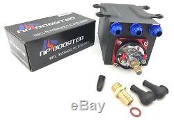 NPBoosted 300LPH UNIVERSAL FUEL PUMP & SURGE TANK with AN8 Fittings for 044 650HP+