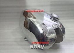 New BMW racing RS54 fuel tank made of polished aluminum + Monza cap