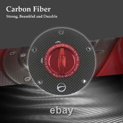 New Racing Carbon Fiber Gas Fuel Tank Caps for Aprilia RSV4 R/RR/RF/FACTORY